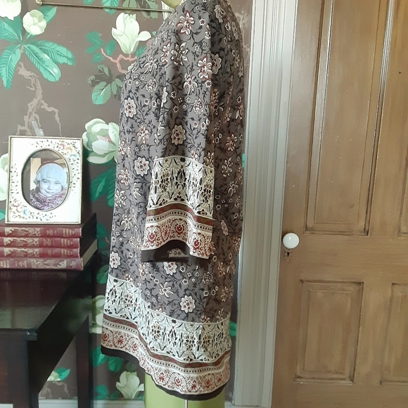 JELLA C. Boho Dress Size Medium - Picture 6 of 12